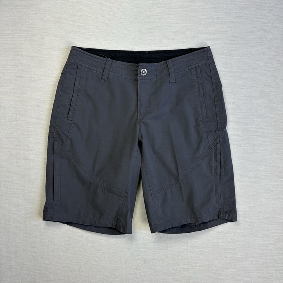 Kuhl Pants - Kuhl Spire Hiking Utility Shorts Womens 8 Gray Outdoor Style 6285 Performance